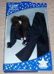 Ashton Drake - Gene Marshall - Star Wardrobe Ebony and Ice Black Knit Cardigan with Black Knit Pants - Tenue